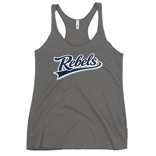 Performance | Thin Racerback Tank Top | Oxford Rebels 12U | Mark Logo