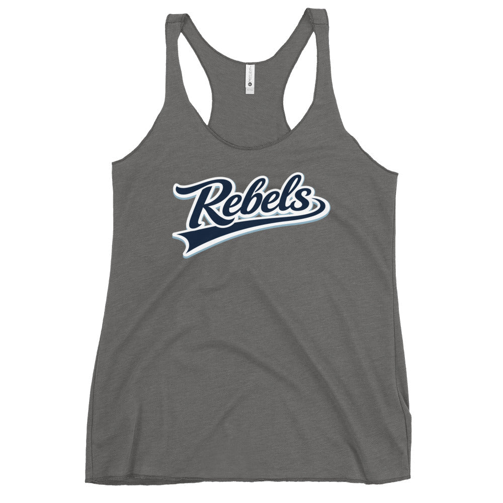Performance | Thin Racerback Tank Top | Oxford Rebels 12U | Mark Logo