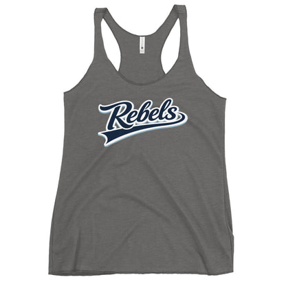 Performance | Thin Racerback Tank Top | Oxford Rebels 12U | Mark Logo