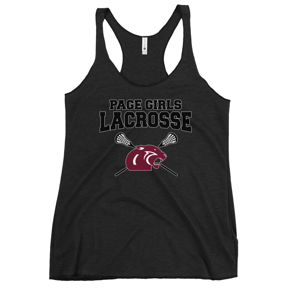 Performance | Thin Racerback Tank Top | Page Middle Girls Lacrosse