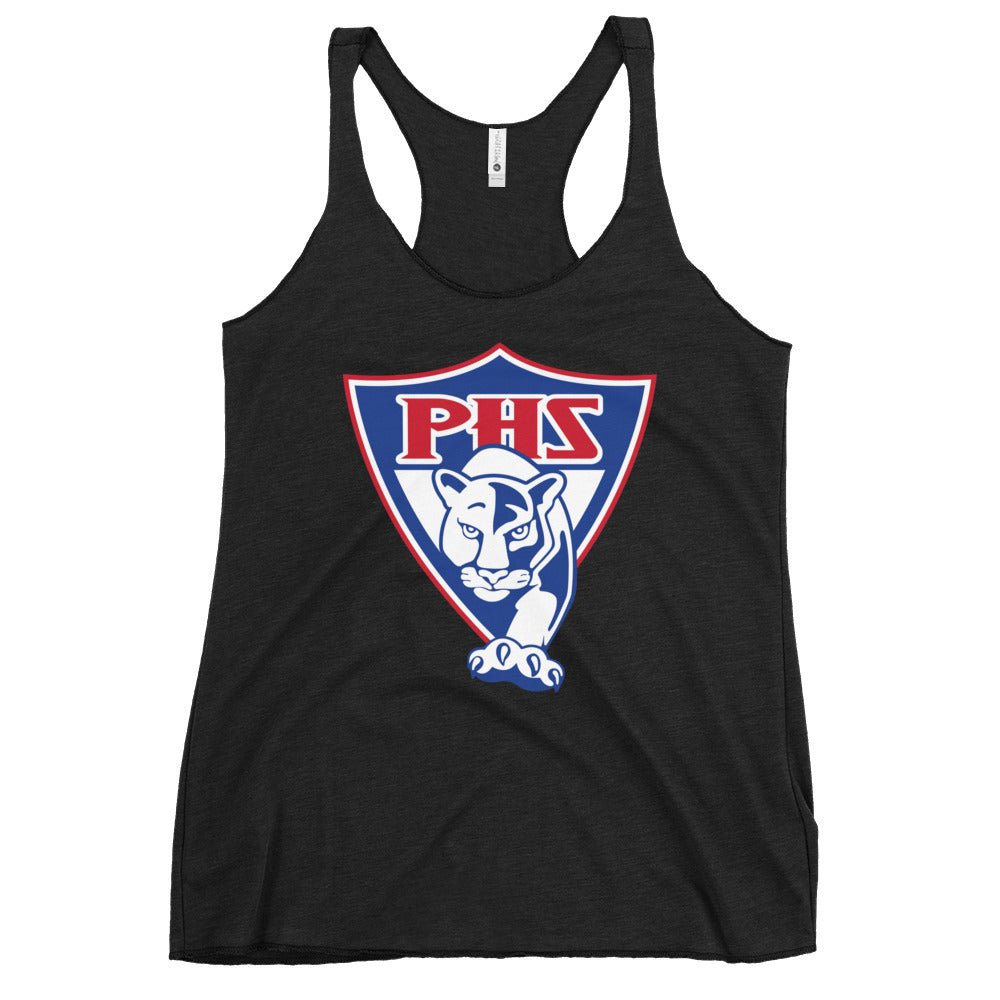 Performance | Thin Racerback Tank Top | Palmyra Softball | Shield Logo