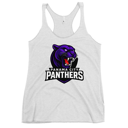 Performance | Thin Racerback Tank Top | Panama City Panthers | Mascot Logo