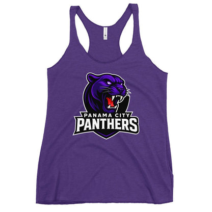 Performance | Thin Racerback Tank Top | Panama City Panthers | Mascot Logo