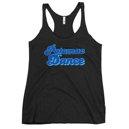 Performance | Thin Racerback Tank Top | PANTHER ROYALE | Potomac Dance Logo
