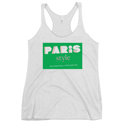 Performance | Thin Racerback Tank Top | Paris Style