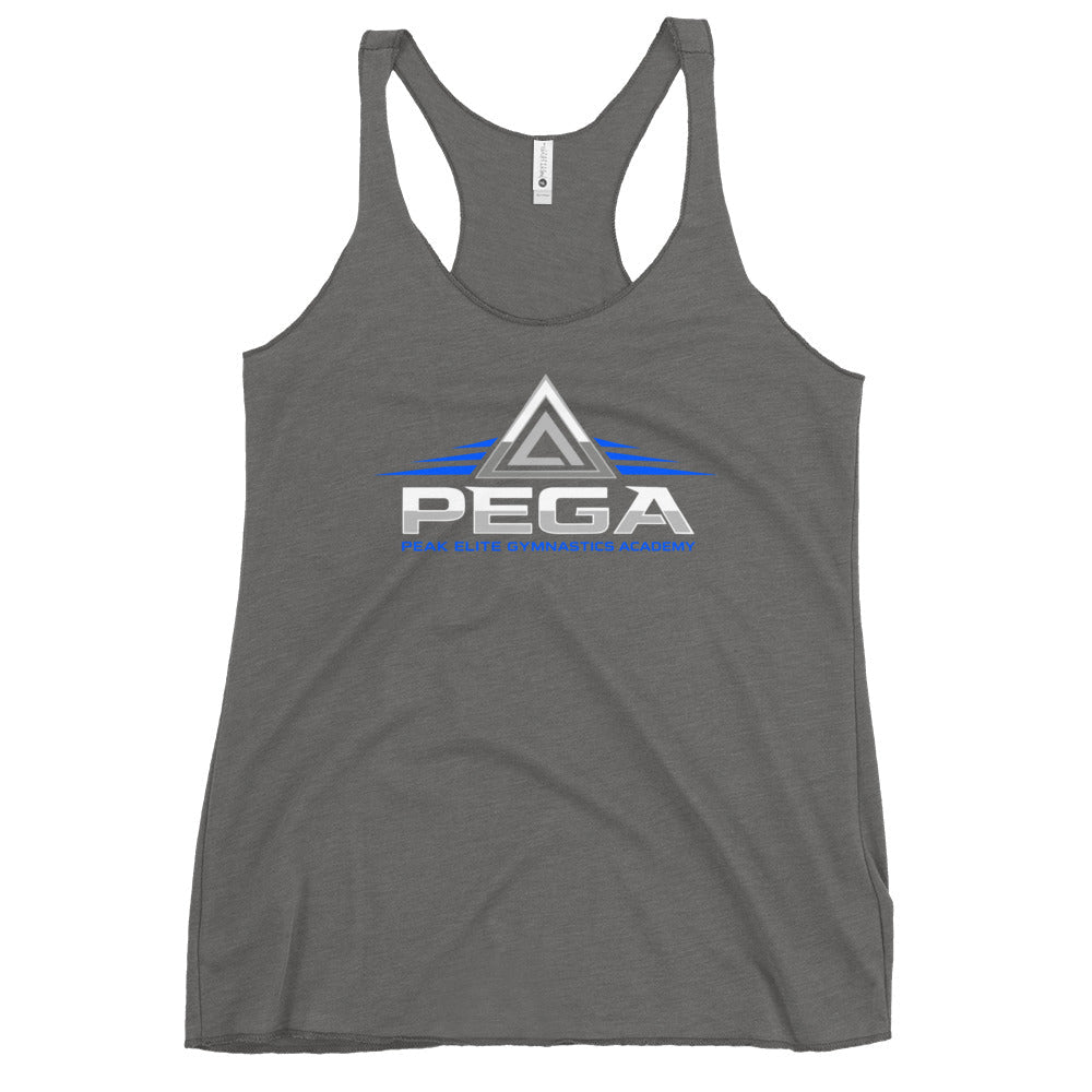 Performance | Thin Racerback Tank Top | PEGA | Summit Elite Logo