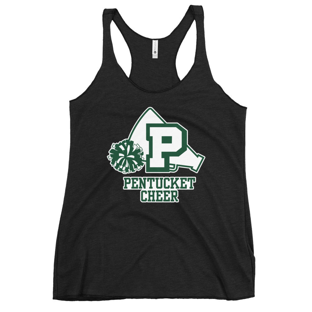 Performance | Thin Racerback Tank Top | Pentucket Youth Football and Cheer | Sideline Vanguard Logo
