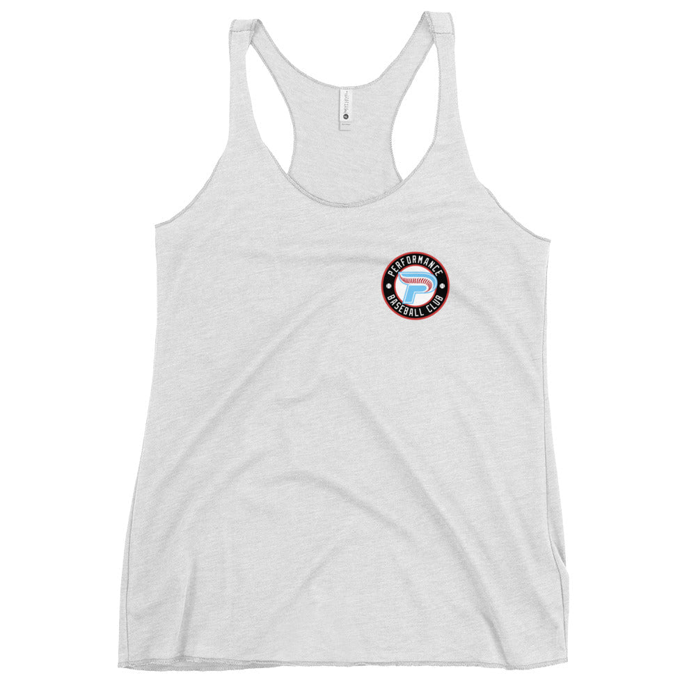 Performance | Thin Racerback Tank Top | Performance Baseball Club | Alt Logo