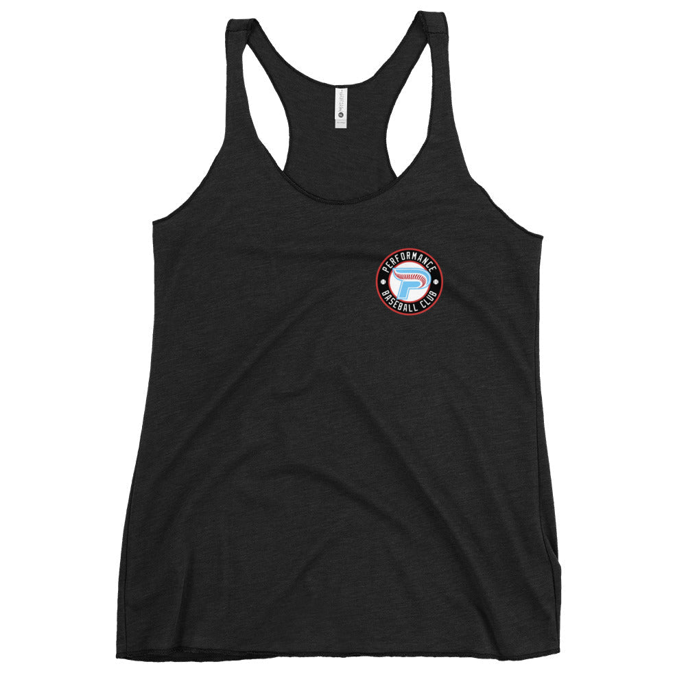 Performance | Thin Racerback Tank Top | Performance Baseball Club | Alt Logo