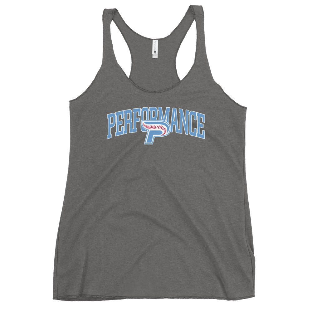 Performance | Thin Racerback Tank Top | Performance Baseball | Script Logo