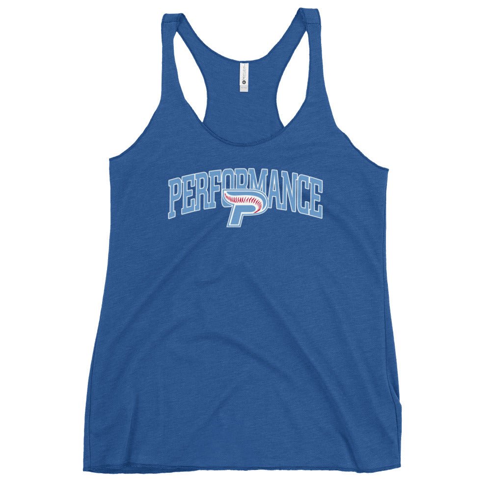 Performance | Thin Racerback Tank Top | Performance Baseball | Script Logo