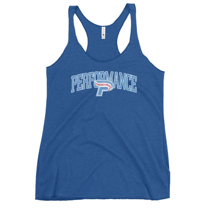 Performance | Thin Racerback Tank Top | Performance Baseball | Script Logo