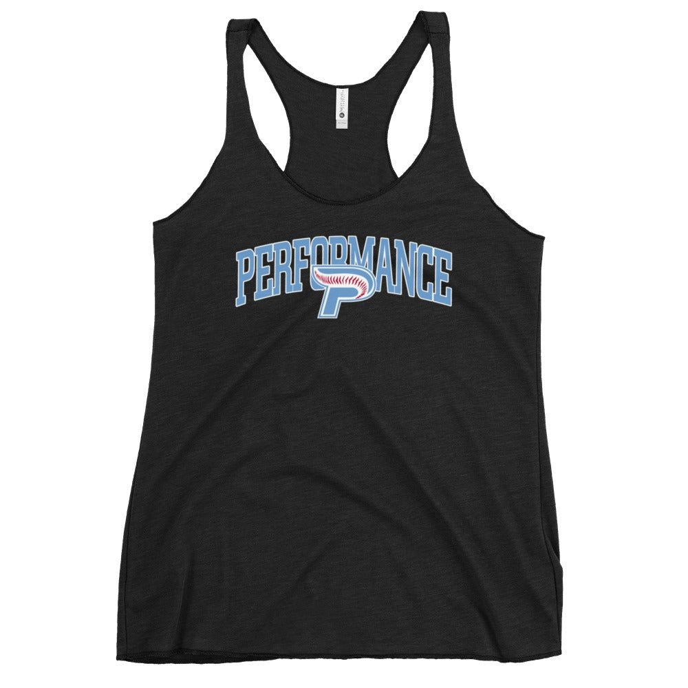 Performance | Thin Racerback Tank Top | Performance Baseball | Script Logo