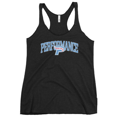 Performance | Thin Racerback Tank Top | Performance Baseball | Script Logo