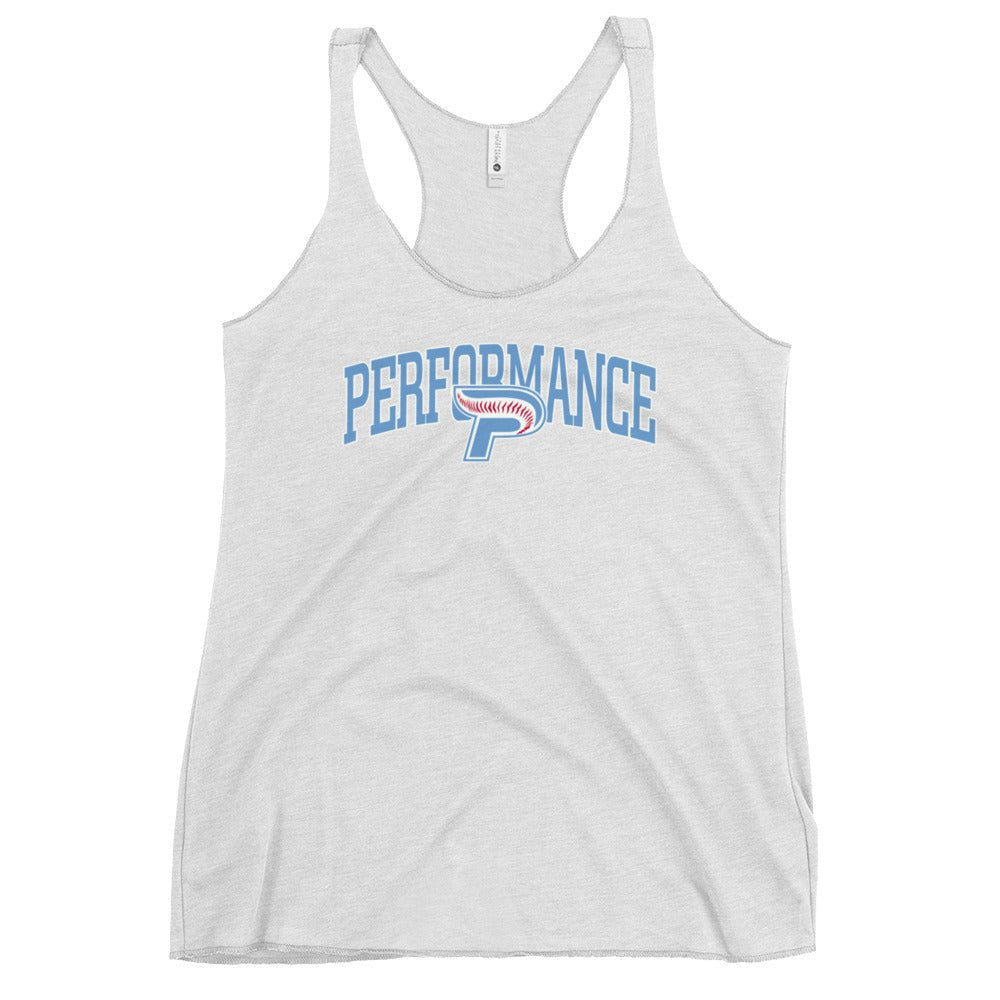 Performance | Thin Racerback Tank Top | Performance Baseball | Script Logo