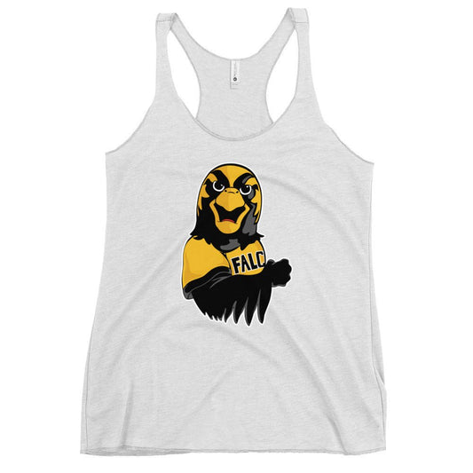 Performance | Thin Racerback Tank Top | Pfeiffer University Golf | Mascot Logo