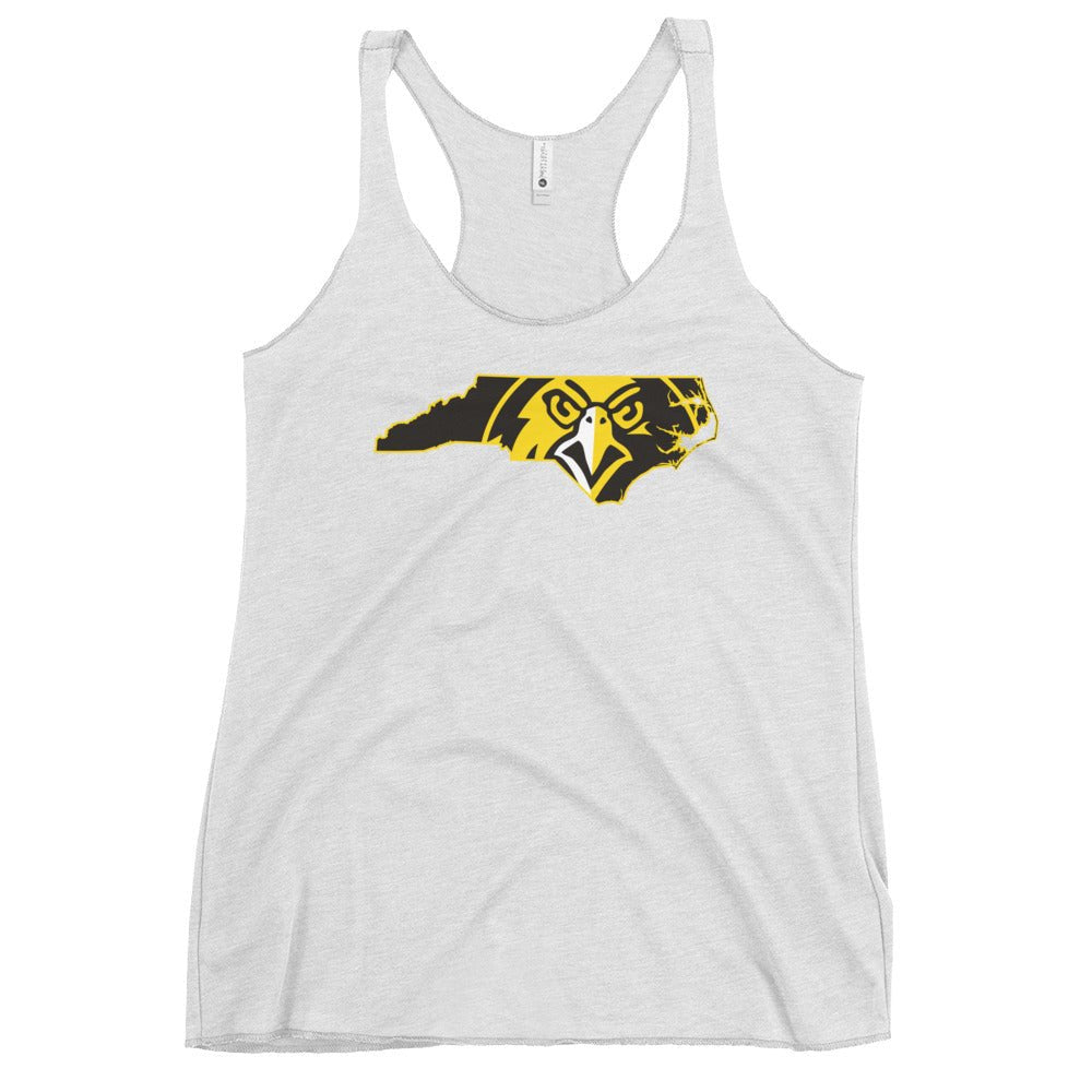 Performance | Thin Racerback Tank Top | Pfeiffer University Golf | NC Logo