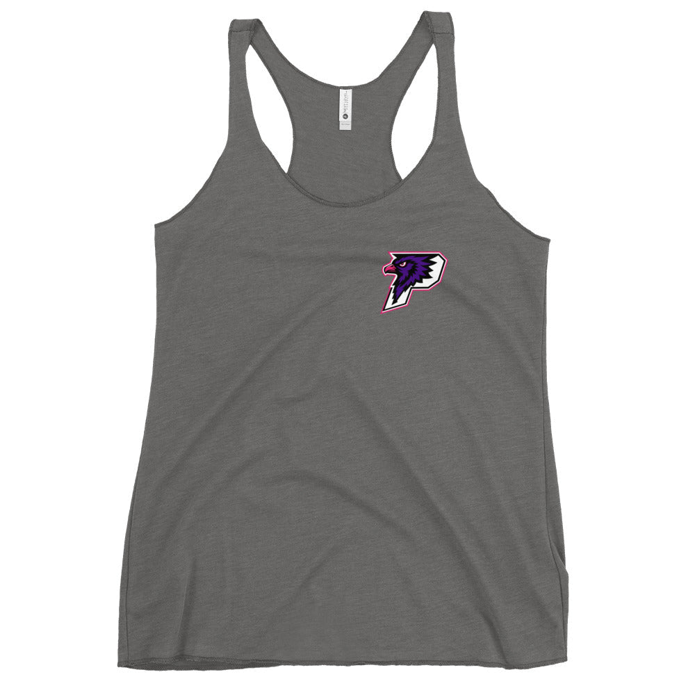 Performance | Thin Racerback Tank Top | Phoenix Fastpitch | Apex P-Hawks Logo