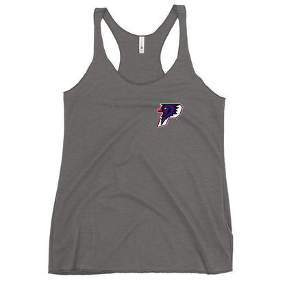 Performance | Thin Racerback Tank Top | Phoenix Fastpitch | Apex P-Hawks Logo