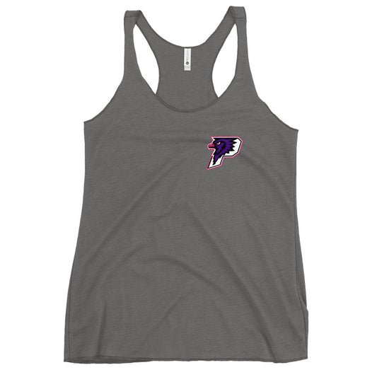 Performance | Thin Racerback Tank Top | Phoenix Fastpitch | Apex P-Hawks Logo