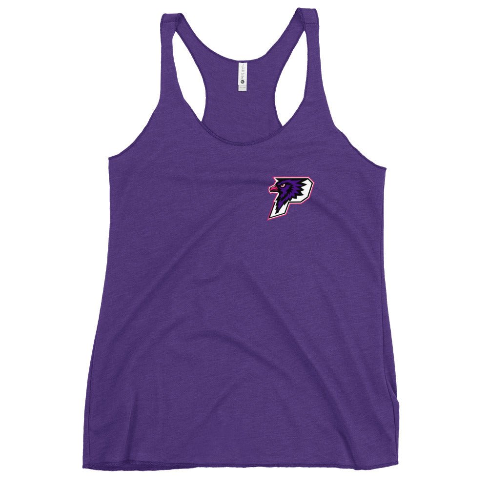 Performance | Thin Racerback Tank Top | Phoenix Fastpitch | Apex P-Hawks Logo