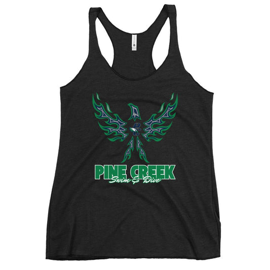 Performance | Thin Racerback Tank Top | PINE CREEK SWIM & DIVE | '24 Logo