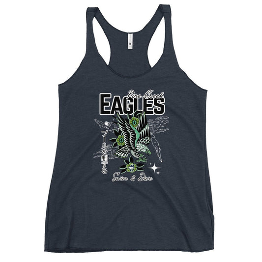 Performance | Thin Racerback Tank Top | PINE CREEK SWIM & DIVE | '25 Logo