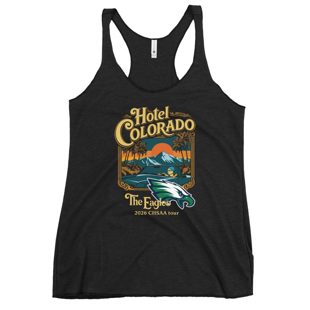 Performance | Thin Racerback Tank Top | PINE CREEK SWIM & DIVE | Hotel Colorado Logo