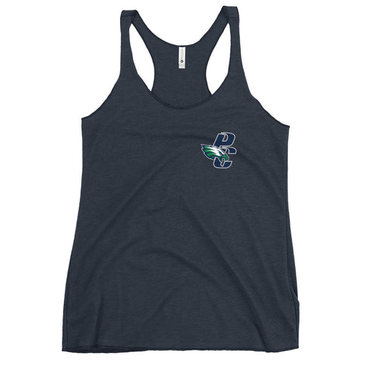 Performance | Thin Racerback Tank Top | PINE CREEK SWIM & DIVE | PC Mascot Logo
