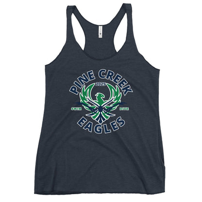Performance | Thin Racerback Tank Top | PINE CREEK SWIM & DIVE | Swim & Dive Logo