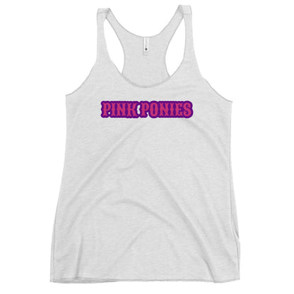 Performance | Thin Racerback Tank Top | Pink Pony Athletic Club | Script Logo