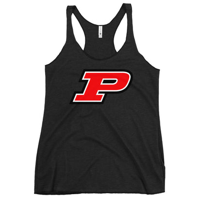 Performance | Thin Racerback Tank Top | Pisgah Rec League | Block P Logo