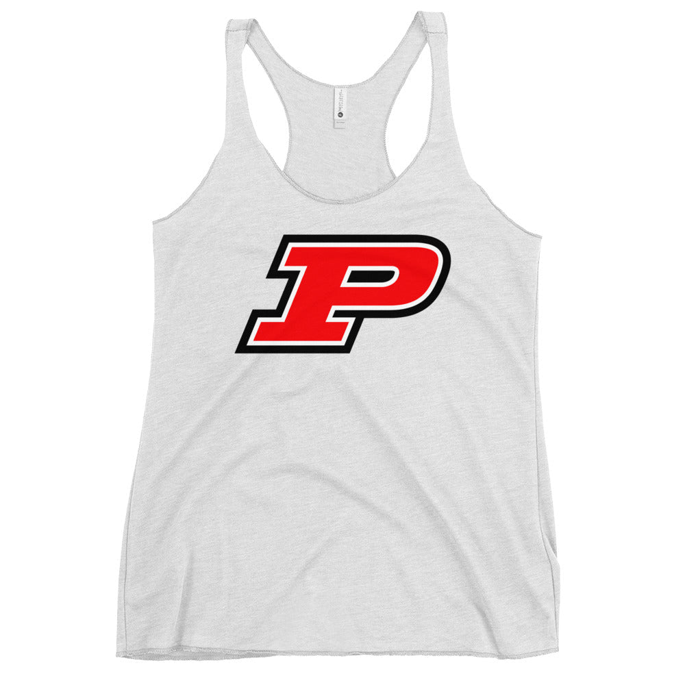Performance | Thin Racerback Tank Top | Pisgah Rec League | Block P Logo