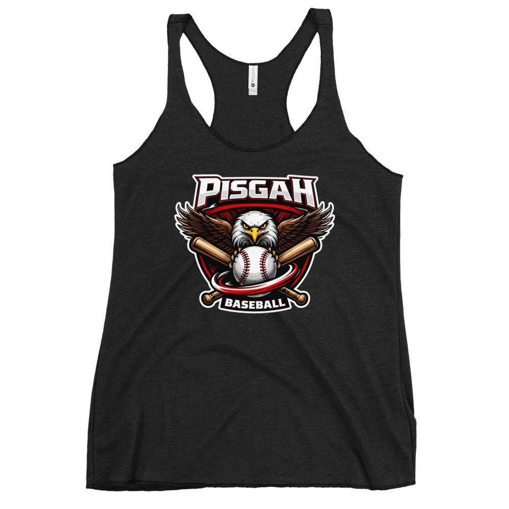 Performance | Thin Racerback Tank Top | Pisgah Rec League | Eagle Baseball Logo