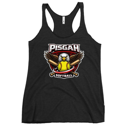 Performance | Thin Racerback Tank Top | Pisgah Rec League | Eagle Softball Logo