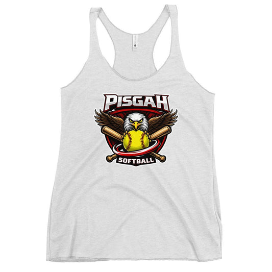 Performance | Thin Racerback Tank Top | Pisgah Rec League | Eagle Softball Logo