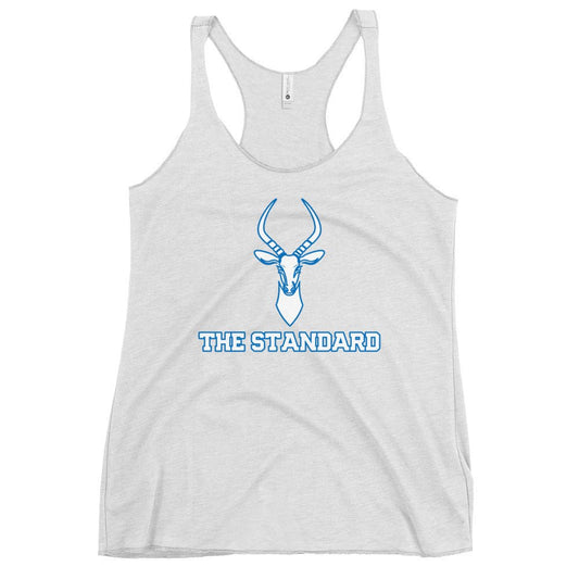 Performance | Thin Racerback Tank Top | Poudre Football | Standard Mark Logo