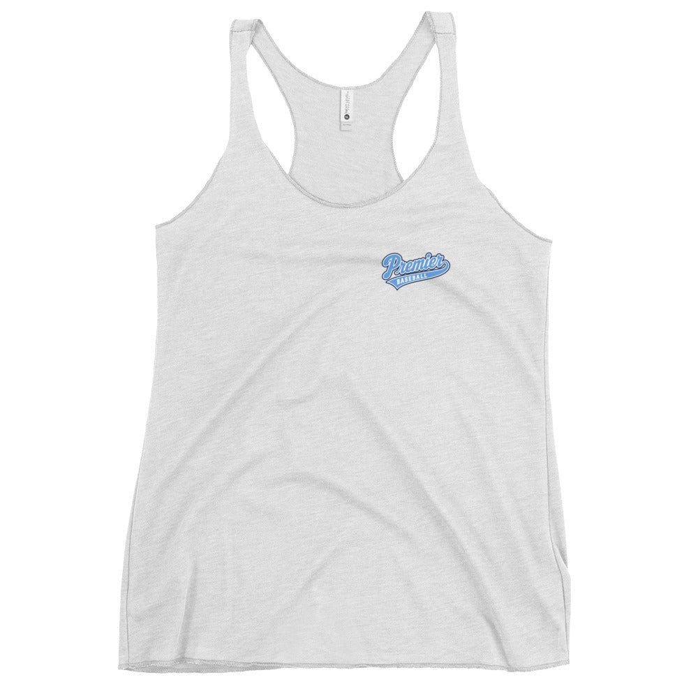 Performance | Thin Racerback Tank Top | Premier Baseball | Athletics Logo