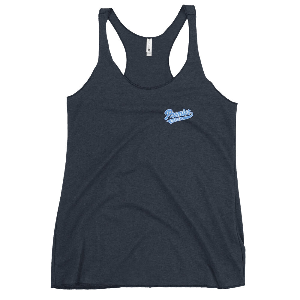 Performance | Thin Racerback Tank Top | Premier Baseball | Athletics Logo