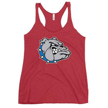 Performance | Thin Racerback Tank Top | Pretty Prairie Bulldog Football