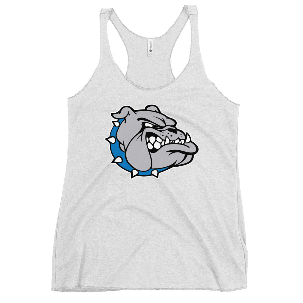 Performance | Thin Racerback Tank Top | Pretty Prairie Bulldog Football
