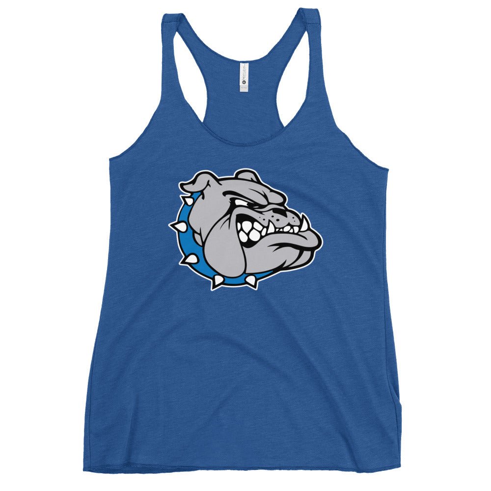 Performance | Thin Racerback Tank Top | Pretty Prairie Bulldog Football