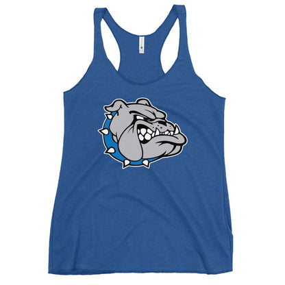 Performance | Thin Racerback Tank Top | Pretty Prairie Bulldog Football