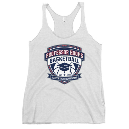 Performance | Thin Racerback Tank Top | Professor Hoops Basketball | Crest Logo