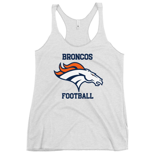Performance | Thin Racerback Tank Top | Rapid City Broncos - BHYFL | Cresst Logo
