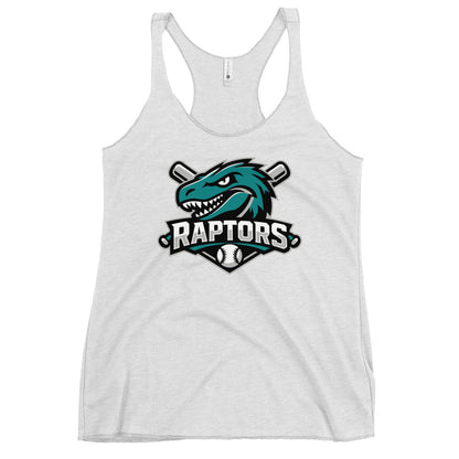 Performance | Thin Racerback Tank Top | Raptors | Patch Logo