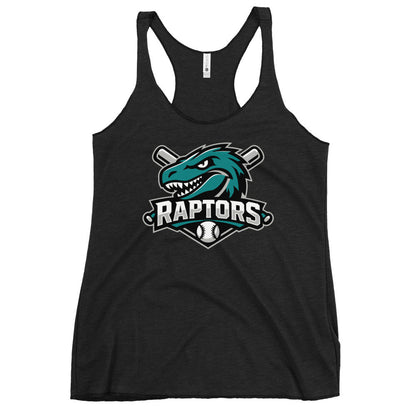 Performance | Thin Racerback Tank Top | Raptors | Patch Logo