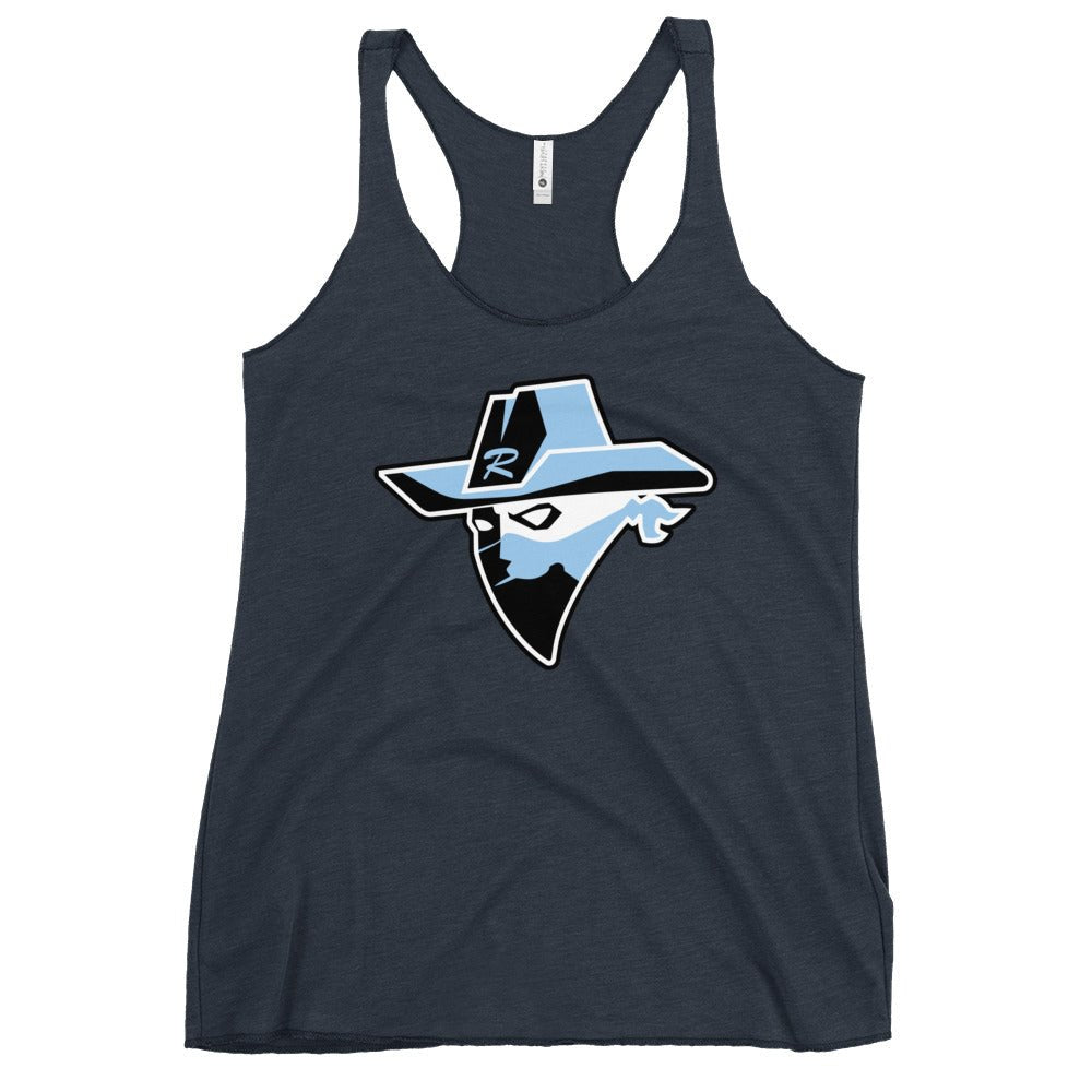 Performance | Thin Racerback Tank Top | Rebels baseball club | Emblem Logo