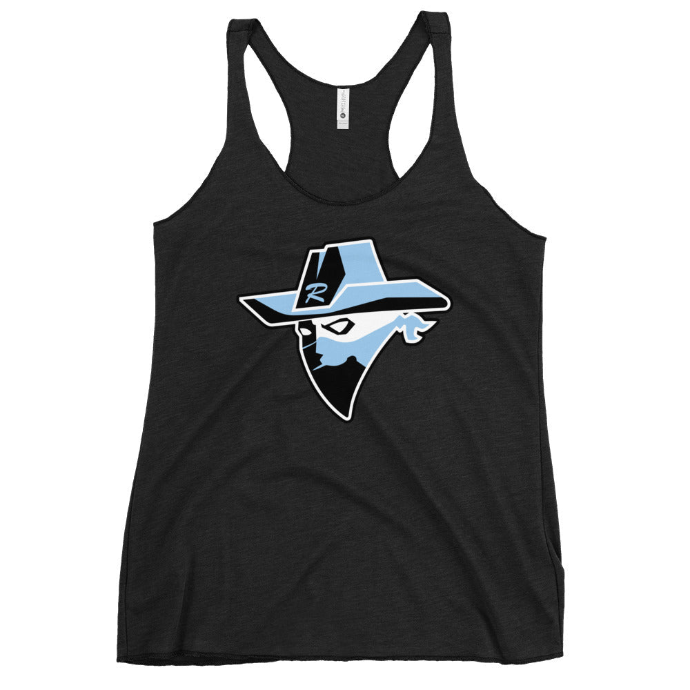 Performance | Thin Racerback Tank Top | Rebels baseball club | Emblem Logo