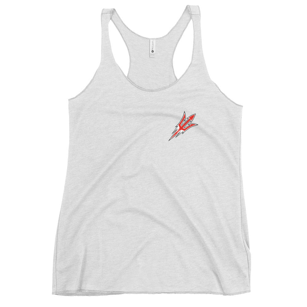 Performance | Thin Racerback Tank Top | Red Springs Track and Field | Trident Logo
